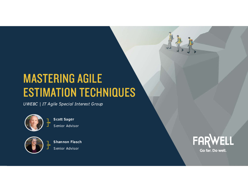 3. FarWell Presentation Slides: Mastering Agile Estimation Techniques thumbnail